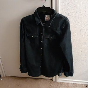 Levi Denim Button Down Shirt